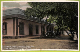 Aa6136 - COSTA RICA - Vintage Postcard - Puntarenas - Police Station - Costa Rica