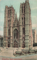 BELGIQUE - Bruxelles - Eglise Sainte Gudule - Carte Postale Ancienne - Sonstige & Ohne Zuordnung