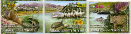 208808 MNH ISRAEL 2007 RESERVA NATURAL HULA - Nuovi (senza Tab)