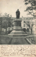BELGIQUE - Bruxelles - Place Des Barricades - Statue D'André Vésale - Carte Postale Ancienne - Otros & Sin Clasificación