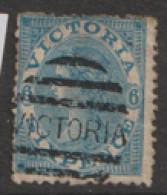 Victoria  1867  SG  160   6d  Wmk Upright  Fine Used - Used Stamps
