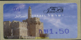 662195 MNH ISRAEL 2005 JERUSALEM 2006. FORTALEZA - Ungebraucht (ohne Tabs)