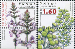 328937 MNH ISRAEL 2008 PLANTAS MEDICINALES - Neufs (sans Tabs)