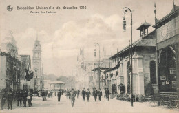 BELGIQUE - Bruxelles - Exposition Universelle De 1910 - Avenue Des Nations - Carte Postale Ancienne - Universal Exhibitions