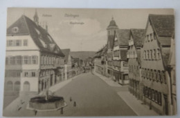Nürtingen, Marktstraße Und Rathaus, 1910 - Stuttgart