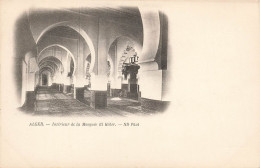ALGERIE -+ Alger - Intérieur De La Mosquée El Kébir - ND Phot -  Carte Postale Ancienne - Alger