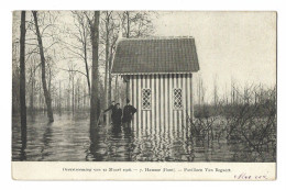 Hamme.   -   (Drij Goten).   Overstroming Van 12 Maart 1906   -   1906   Bornhem   Naar   Bruxelles - Hamme