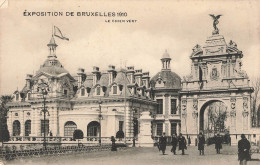 BELGIQUE - Bruxelles - Exposition De 1910 - Le Chien Vert - Carte Postale Ancienne - Mostre Universali
