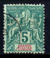 Grande Comore   - 1897 -  Type Sage  - N° 4  -  Oblitéré - Used - Gebruikt