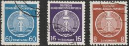 1954 DDR Dienstmarke - Used