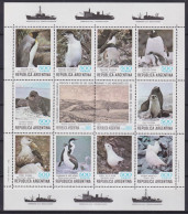 F-EX47453 ARGENTINA MNH 1983 ANTARTIC RESEARCH BIRD AVES OISEAUX PENGUIN ALBATROS.  - Pinguini