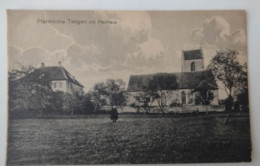 Tengen Im Hegau, Pfarrkirche Mit Pfarrhaus,Pfarrer,  1910 - Singen A. Hohentwiel