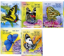 650435 MNH ISRAEL 2011 FAUNA-MARIPOSAS - Ongebruikt (zonder Tabs)