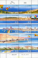 267762 MNH ISRAEL 2011 PLAYAS DE ISRAEL - Ungebraucht (ohne Tabs)