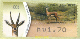 269848 MNH ISRAEL 2011 FAUNA-GACELA - Nuevos (sin Tab)