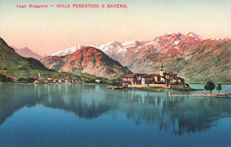 ITALIE - Lago Maggiore - Isola Pescatori E Baveno - Carte Postale Ancienne - Varese