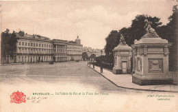 BELGIQUE - Bruxelles - Le Palais Du Roi Et La Place Des Palais - Carte Postale Ancienne - Sonstige & Ohne Zuordnung