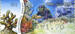 274580 MNH ISRAEL 2012 CONSERVACION DE LOS CORALES - Ongebruikt (zonder Tabs)