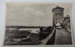 Breisach Am Rhein Mit Hagenbachturm, Pontonbrücke, 1925 - Breisach