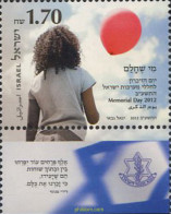 329216 MNH ISRAEL 2012 DIA DEL RECUERDO - Nuevos (sin Tab)