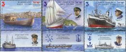 329215 MNH ISRAEL 2012 RENACIMIENTO DE LA ACTIVIDAD MARÍTIMA JUDIA - Neufs (sans Tabs)