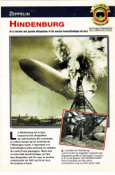 Fiche 32   Grandes Premières De L'aéronautique   HINDENBURG - Sonstige & Ohne Zuordnung