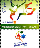 329237 MNH ISRAEL 2013 19 MACABIADA-2013 - Ongebruikt (zonder Tabs)