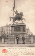 BELGIQUE - Bruxelles - Statue Godefroid De Bouillon - Carte Postale Ancienne - Otros & Sin Clasificación