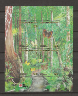 1991 MNH Nouvelle Caledonie Mi Block 11  Postfris** - Hojas Y Bloques