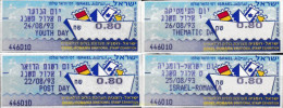 662194 MNH ISRAEL 1993 TELEFILIA 93 - Ongebruikt (zonder Tabs)