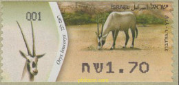 662711 MNH ISRAEL 2011 ANTILOPE - Nuevos (sin Tab)