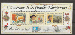 1992 MNH Nouvelle Caledonie Mi Block 14 Postfris** - Blocs-feuillets