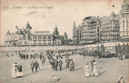 BELGIQUE - Ostende - La Plage Et La Digue - Animé - Carte Postale Ancienne - Oostende