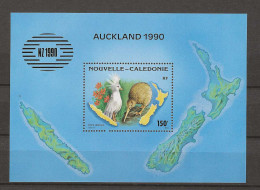 1992 MNH Nouvelle Caledonie Mi Block 10 Postfris** - Blokken & Velletjes