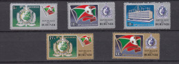 Burundi Ocb Nr:  561 - 563 + PA271 - 272 ** MNH  (zie  Scan) - Ongebruikt