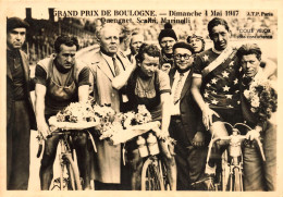 Cyclisme * Grand Prix De Boulogne Dimanche 4 Mai 1947 * Coureurs Cyclistes QUEUGNET SCALBI & MARINELLI * Vélo Cycliste - Wielrennen