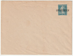 YT N° 140-E2a - Surcharge "SPECIMEN" - Cote 100,00 € - Enveloppes Repiquages (avant 1995)