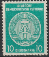 1956 DDR Dienstmarke Mi. 35** MNH - Nuovi