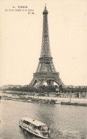 FRANCE -  Paris - Tour Eiffel Et La Seine - Carte Postale Ancienne - Eiffeltoren