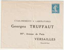 YT N° 140-E2 - Repiquage  "TRUFFAUT" - Overprinted Covers (before 1995)