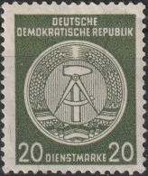 1956 DDR Dienstmarke Mi. 37** MNH - Mint