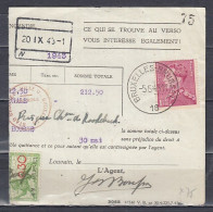 Fragment Van Bruxelles-Brussel 18 - 1936-1951 Poortman