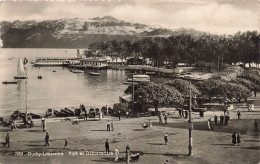 SUISSE - Ouchy Lausanne - Port Et Débarcadère - Animé - Carte Postale Ancienne - Sonstige & Ohne Zuordnung