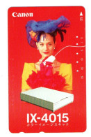 TELECARTE JAPON CANON FEMME - Reclame