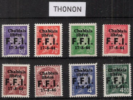 Timbres PETAIN - Libération De THONON (Cote MAYER 500€) Neuf ** - Libération