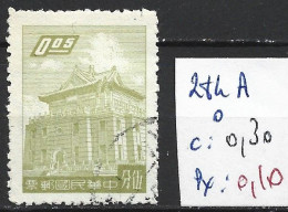 FORMOSE 284A Oblitéré Côte 0.30 € - Used Stamps