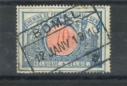 BELGIUM  - 1895, RAILWAY PARCELS STAMP STAMP, SG # P104, USED. - 1894-1896 Esposizioni