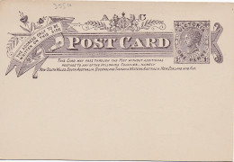 35510# VICTORIA COMMONWEALTH ONE PEOPLE EMPIRE DESTINY CARTE POSTALE ENTIER POSTAL POST CARD GANZSACHE STATIONERY - Cartas & Documentos