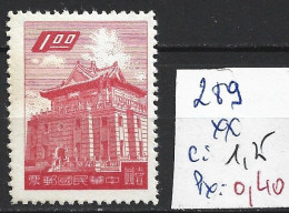 FORMOSE 289 ** Côte 1.25 € - Unused Stamps