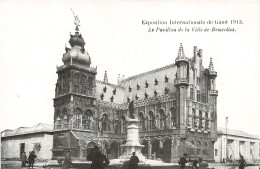 BELGIQUE - Gand - Exposition Internationale 1913 - Le Pavillon De La Ville De Bruxelles - Carte Postale Ancienne - Gent